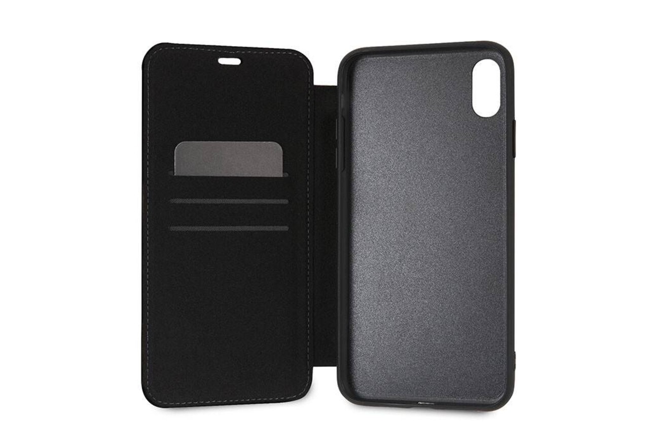 BMW BMW silicon back cover for iPhone Xs Max - Black (3700740434826)