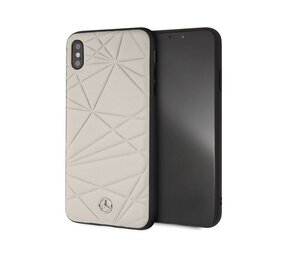 Mercedes-Benz Mercedes-Benz Backcover voor de Apple iPhone Xs Max - Grijs Mercedes-Benz Mercedes-Benz Backcover voor de Apple iPhone Xs Max - Grijs