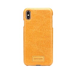 Pierre Cardin silicon coque pour iPhone Xs Max - Jaune (8719273277997)
