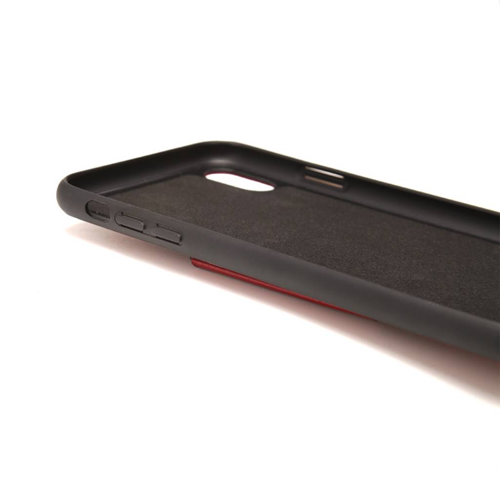 Pierre Cardin Pierre Cardin Backcover voor de Apple iPhone Xs Max - Rood, foto 3 van 6