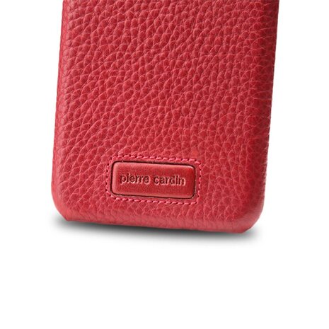 Pierre Cardin Pierre Cardin silicon coque pour iPhone Xs Max - Rouge (8719273277980)