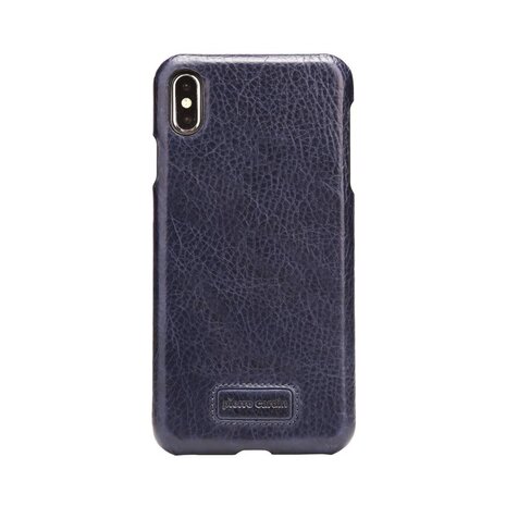 Pierre Cardin Pierre Cardin silicon coque pour iPhone Xs Max - Sapphire Bleu (8719273278017)