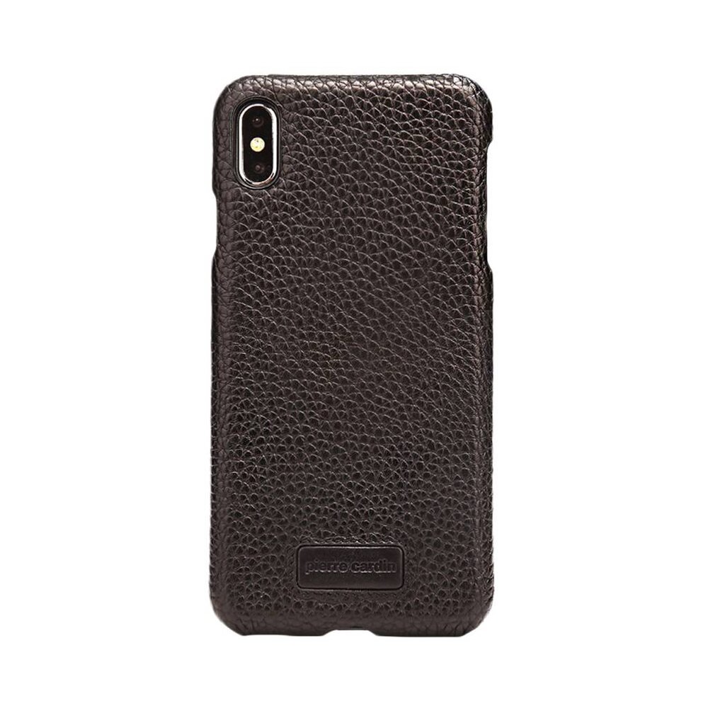 Pierre Cardin Pierre Cardin silicon coque pour iPhone Xs Max - Noir (8719273277973)