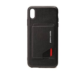 Pierre Cardin Pierre Cardin silicon coque pour iPhone Xs Max - Noir (8719273277935)