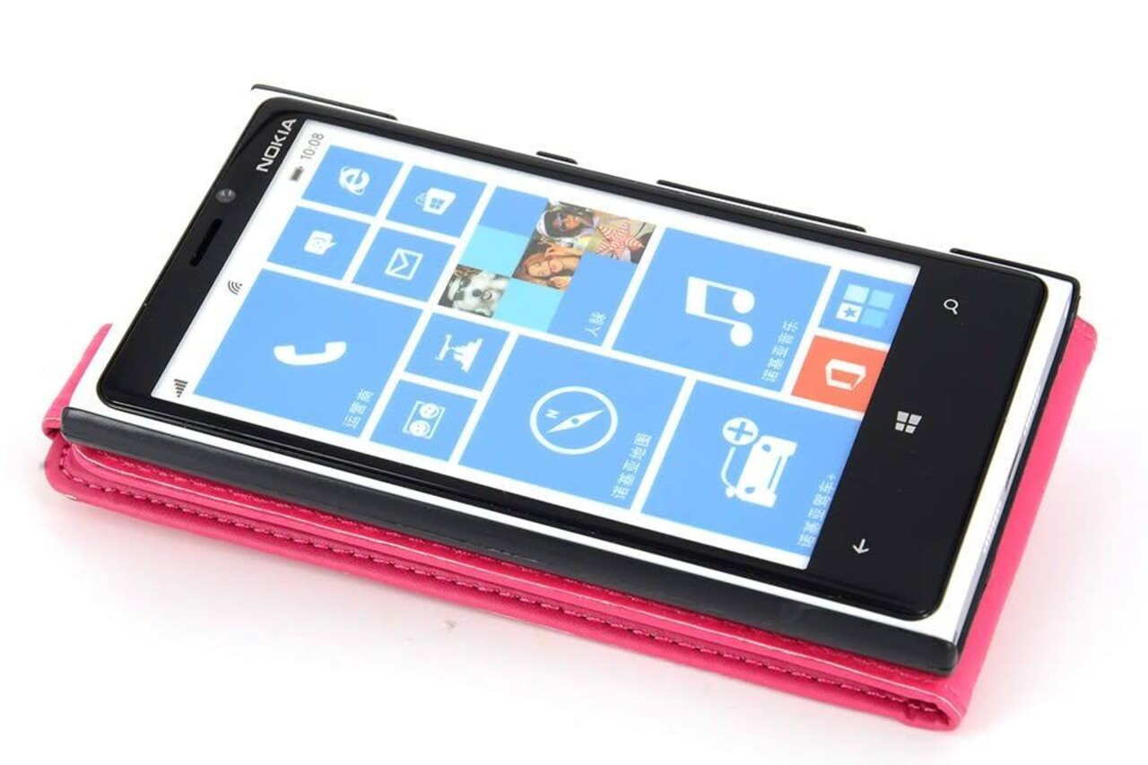 Apple iPad 2-3-4 Roze 360 graden draaibare hoes - Book Case Tablethoes