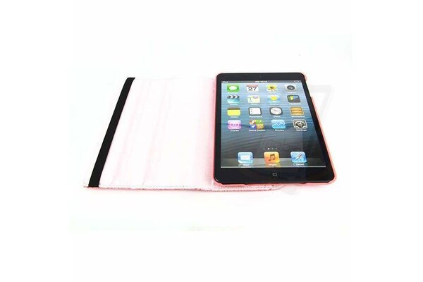 Apple iPad Mini 2-3 Roze Smart Case - Book Case Tablethoes Apple iPad Mini 2-3 Roze Smart Case - Book Case Tablethoes