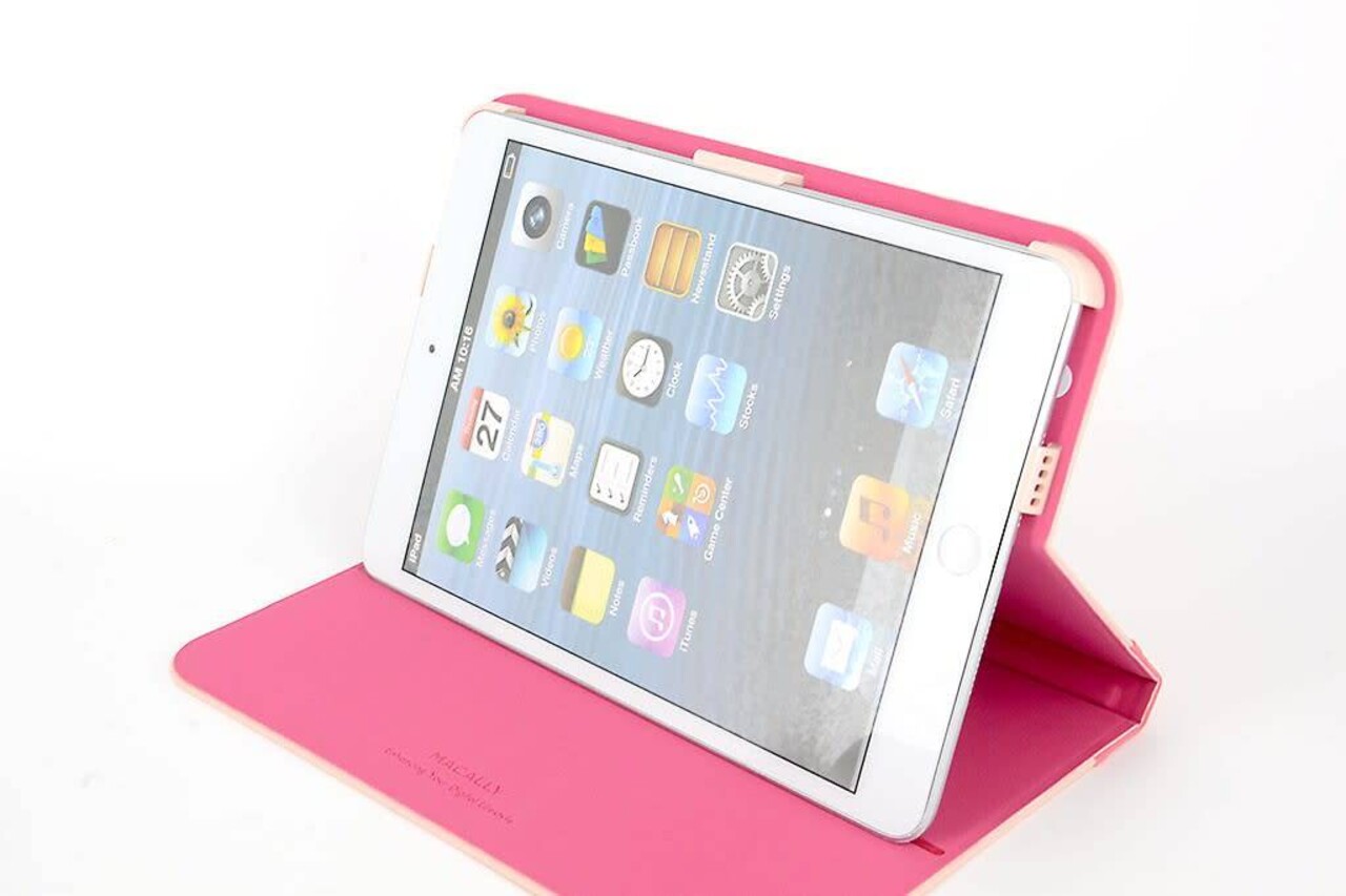 Apple Pink Book Case Tablet for iPad Mini Apple Pink Book Case Tablet for iPad Mini