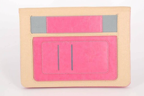 Apple iPad Air Roze Smart Case - Book Case Tablethoes Apple iPad Air Roze Smart Case - Book Case Tablethoes