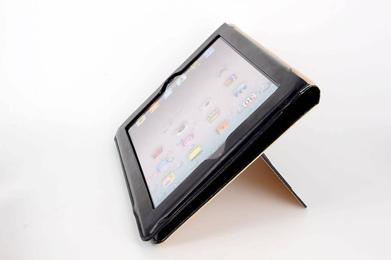 Apple iPad 2-3-4 Zwart Smart Case - Book Case Tablethoes Apple iPad 2-3-4 Zwart Smart Case - Book Case Tablethoes