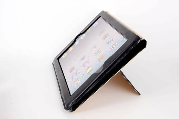 Apple iPad 2-3-4 Zwart Smart Case - Book Case Tablethoes Apple iPad 2-3-4 Zwart Smart Case - Book Case Tablethoes