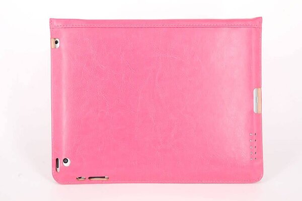 Apple iPad 2-3-4 Roze Smart Case - Book Case Tablethoes Apple iPad 2-3-4 Roze Smart Case - Book Case Tablethoes