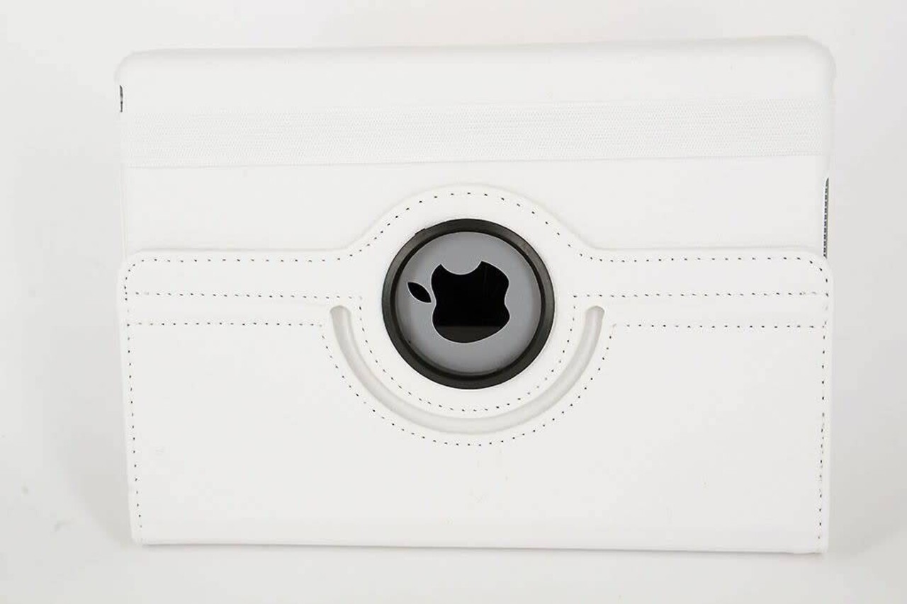 Apple iPad Air Wit Smart Case - Book Case Tablethoes Apple iPad Air Wit Smart Case - Book Case Tablethoes