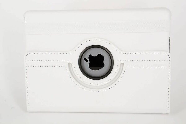 Apple iPad Air Wit Smart Case - Book Case Tablethoes Apple iPad Air Wit Smart Case - Book Case Tablethoes