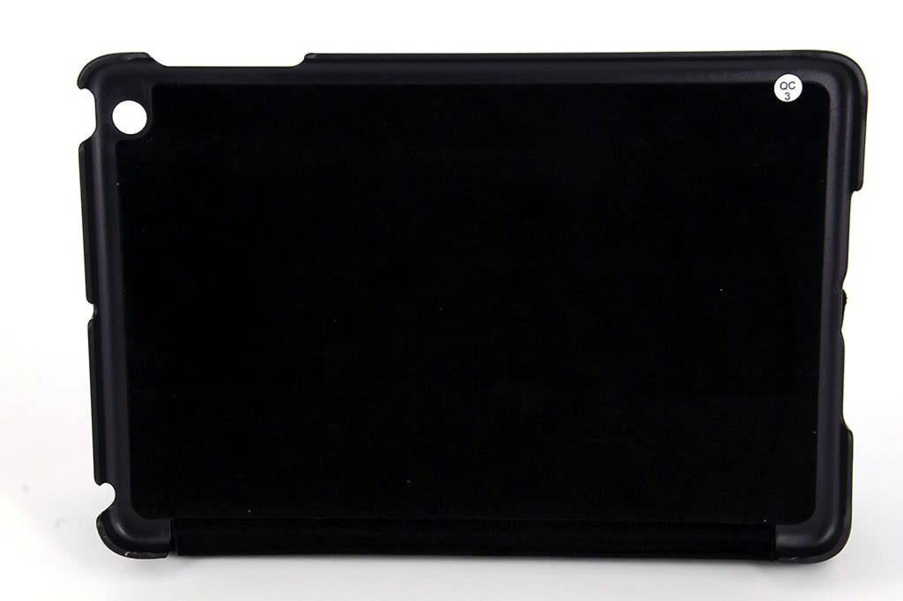 Apple iPad Mini 2-3 Zwart Smart Case - Book Case Tablethoes Apple iPad Mini 2-3 Zwart Smart Case - Book Case Tablethoes