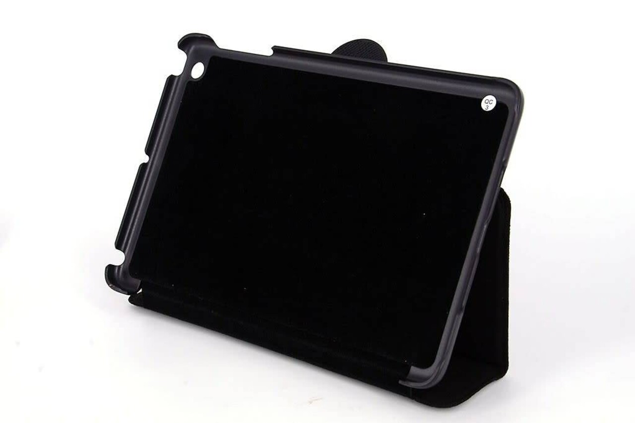 Apple iPad Mini 2-3 Zwart Smart Case - Book Case Tablethoes Apple iPad Mini 2-3 Zwart Smart Case - Book Case Tablethoes