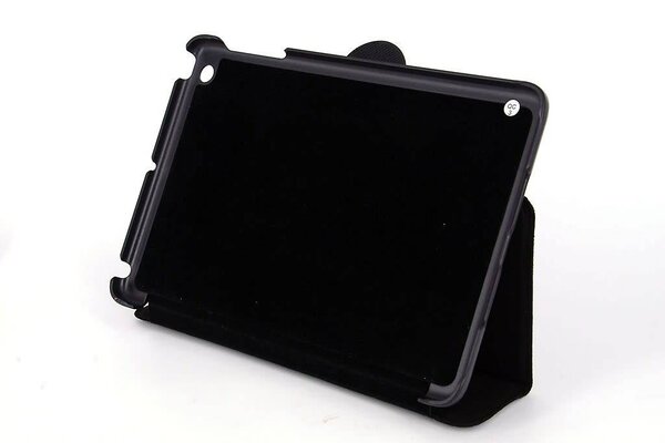 Apple iPad Mini 2-3 Zwart Smart Case - Book Case Tablethoes Apple iPad Mini 2-3 Zwart Smart Case - Book Case Tablethoes