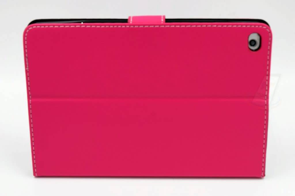 Apple iPad Mini 4 Hot Pink Smart Case - Book Case Tablethoes, foto 5 van 5