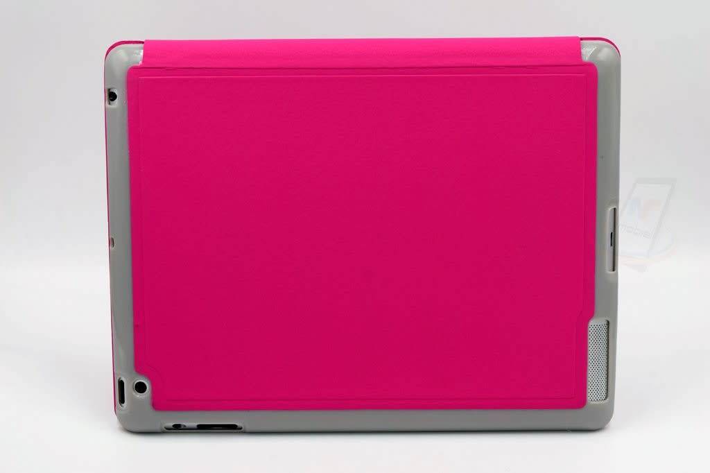 Apple iPad 2-3-4 Hot Pink Smart Case - Book Case Tablethoes, foto 3 van 5