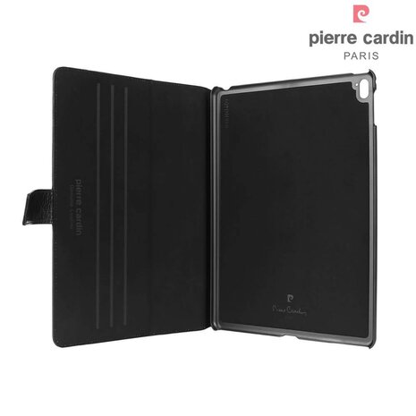 Pierre Cardin Pierre Cardin Apple Zwart Book Case hoesje iPad Pro 9.7 (2016)- Smart Case - Tablethoes Pierre Cardin Pierre Cardin Apple Zwart Book Case hoesje iPad Pro 9.7 (2016)- Smart Case - Tablethoes