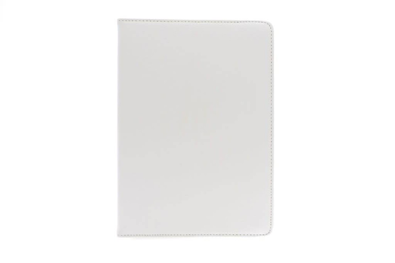 Apple iPad 9.7 (2017) en Apple iPad 9.7 (2018) Wit 360 graden draaibare hoes - Book Case Tablethoes Apple iPad 9.7 (2017) en Apple iPad 9.7 (2018) Wit 360 graden draaibare hoes - Book Case Tablethoes