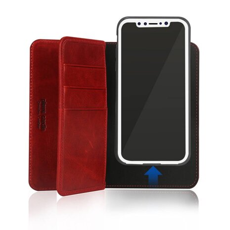 Pierre Cardin Pierre Cardin Book-Case für Apple iPhone X - Rot (8719273140550) Pierre Cardin Pierre Cardin Book-Case für Apple iPhone X - Rot (8719273140550)