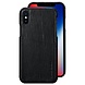 Pierre Cardin Pierre Cardin silicon coque pour Apple iPhone X - Noir (8719273140673)