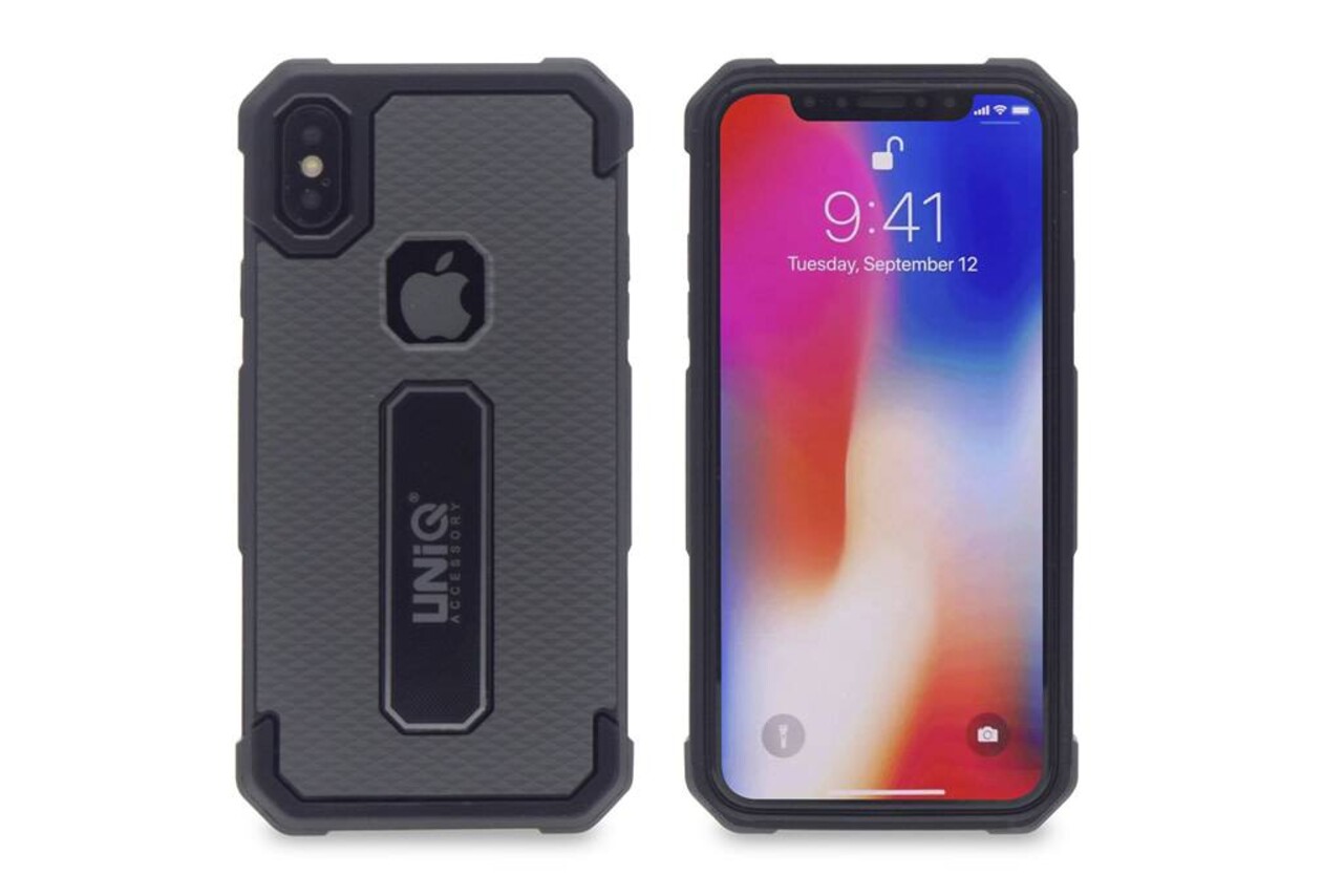 UNIQ Accessory Silicone case for Apple iPhone X - Grey (8719273253496)