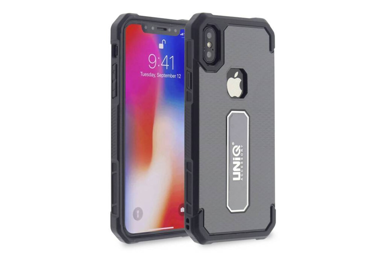 UNIQ Accessory Silicone case for Apple iPhone X - Grey (8719273253496)