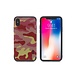 UNIQ Accessory UNIQ Accessory iPhone X-Xs Hard Case Backcover Legerprint - Rood UNIQ Accessory UNIQ Accessory iPhone X-Xs Hard Case Backcover Legerprint - Rood
