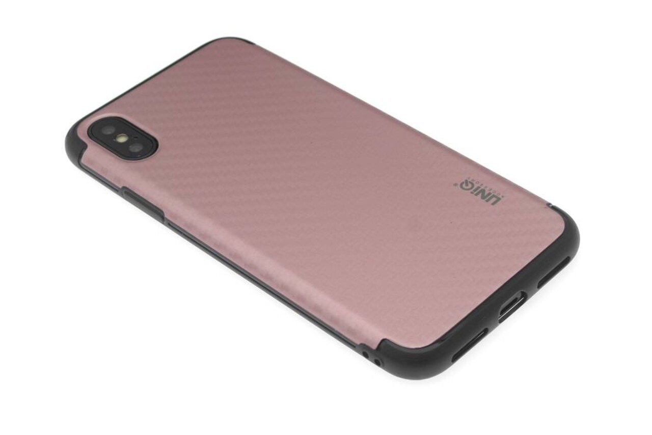 UNIQ Accessory Silicone case for Apple iPhone X - Rose Gold (8719273252321)