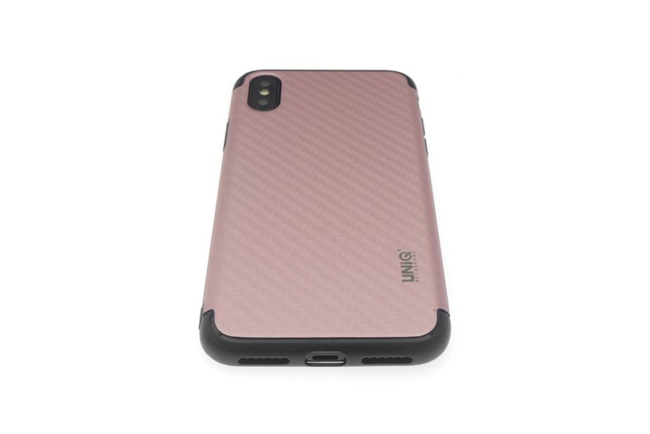 UNIQ Accessory Silicone case for Apple iPhone X - Rose Gold (8719273252321)