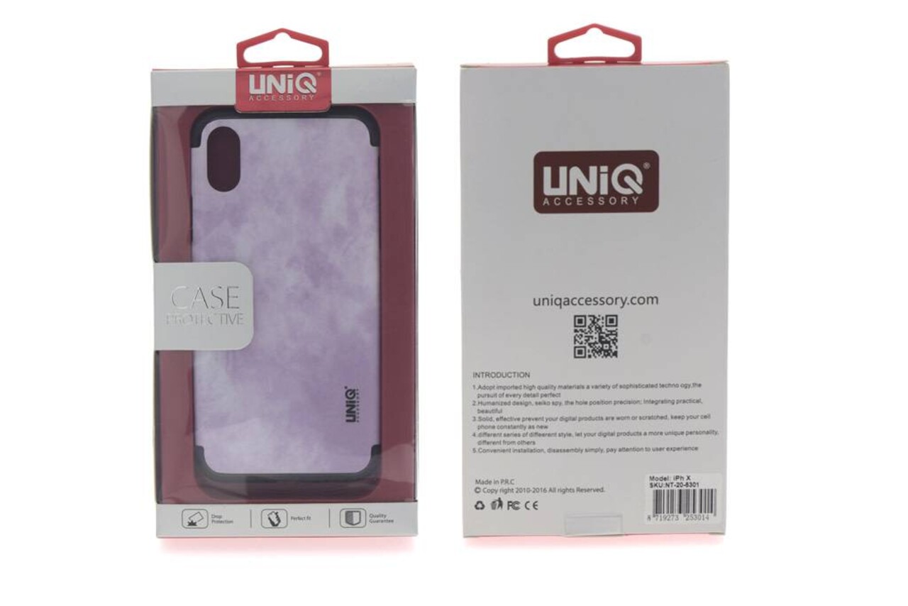 Silicone case for Apple iPhone X - Print (8719273253014)