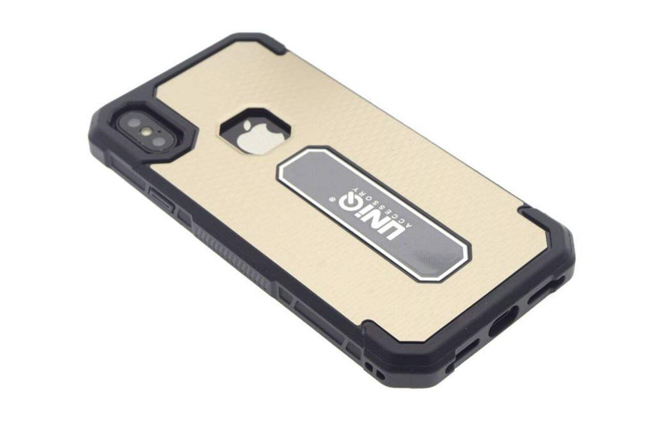 UNIQ Accessory Silicone case for Apple iPhone X - Gold (8719273253489)