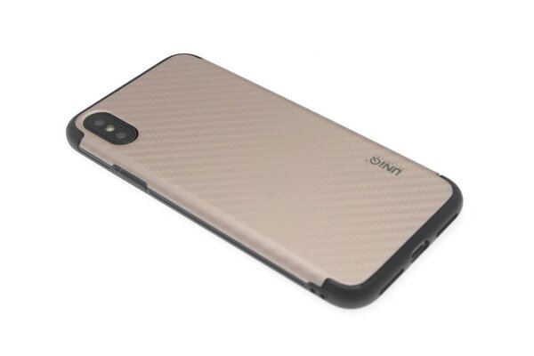 UNIQ Accessory Silicone case for Apple iPhone X - Gold (8719273252314)
