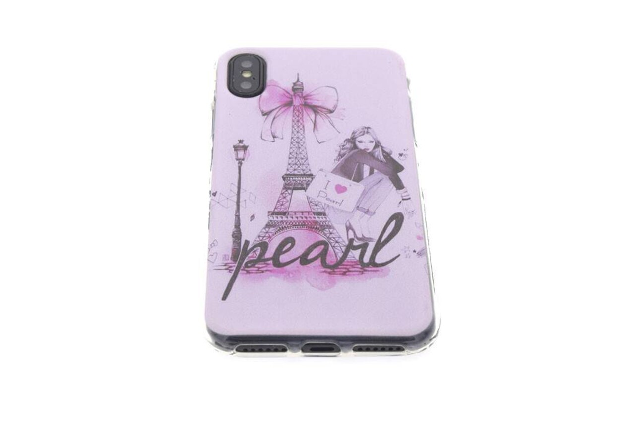 Silicone case for Apple iPhone X - Print (8719273254097)