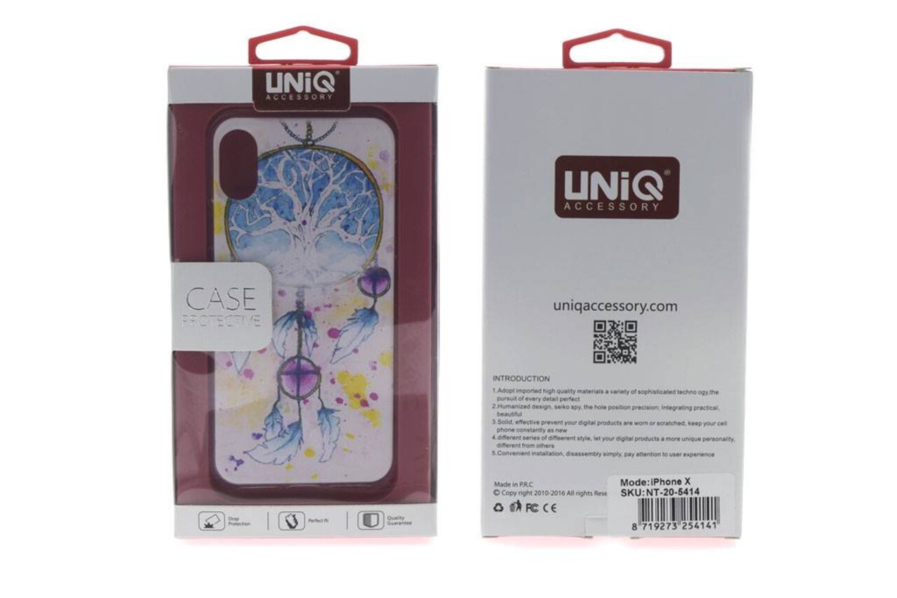 Silicone case for Apple iPhone X - Print (8719273254141)