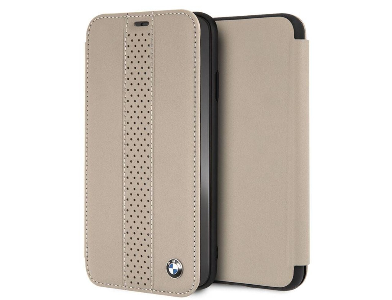 BMW BMW silicon coque pour iPhone Xs Max - Taupe (3700740434949)