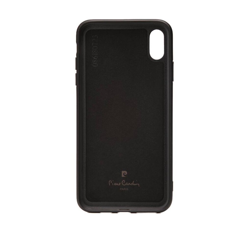 Pierre Cardin Pierre Cardin Backcover voor de Apple iPhone Xs Max - Zwart Pierre Cardin Pierre Cardin Backcover voor de Apple iPhone Xs Max - Zwart