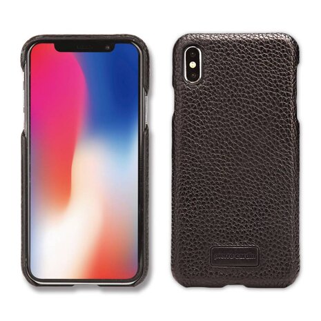 Pierre Cardin Pierre Cardin silicon coque pour iPhone Xs Max - Noir (8719273277973)