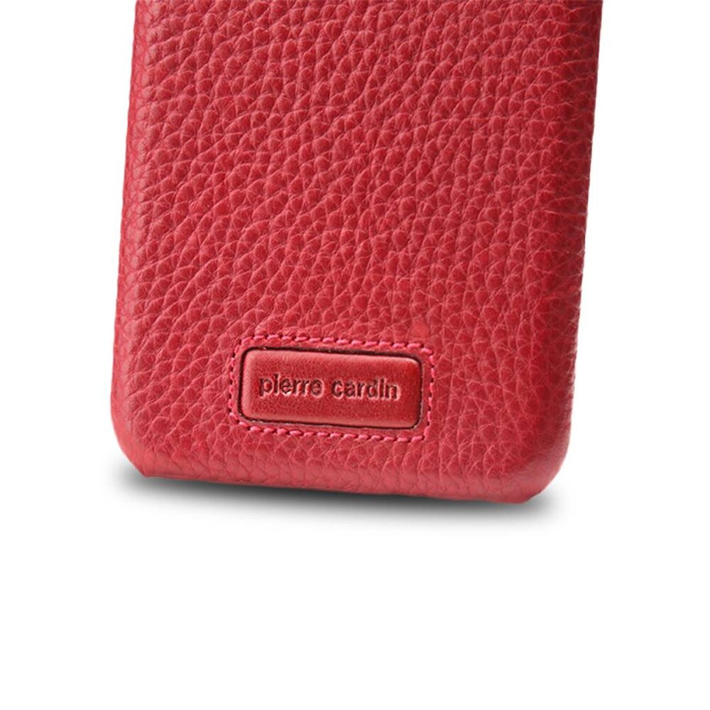 Pierre Cardin Pierre Cardin silicon coque pour iPhone Xs Max - Rouge (8719273277980)