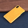 Pierre Cardin Pierre Cardin silicon coque pour iPhone Xs Max - Jaune (8719273277997)
