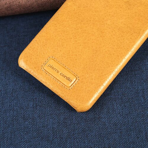 Pierre Cardin Pierre Cardin silicon coque pour iPhone Xs Max - Jaune (8719273277997)