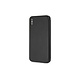 BMW BMW silicon back cover for iPhone Xs Max - Black (3700740434826)