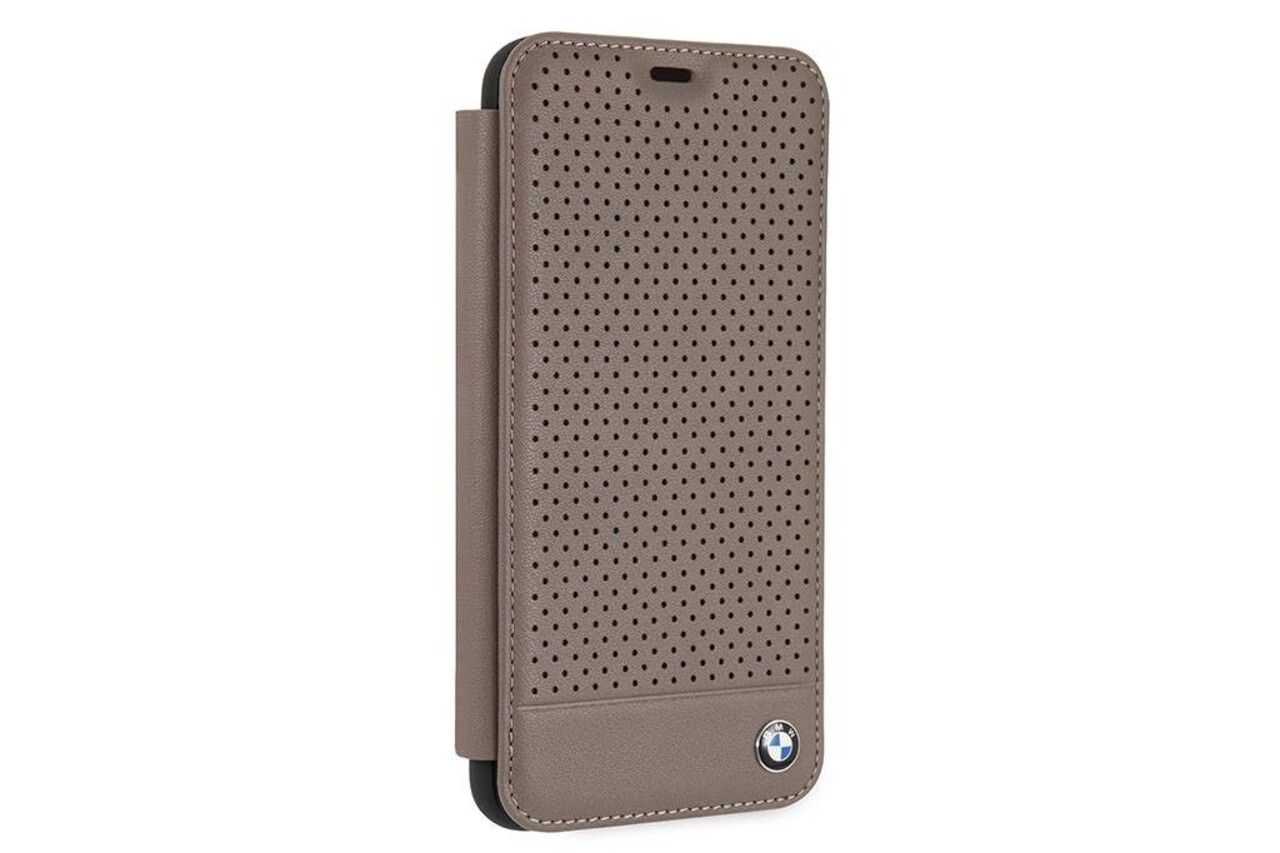 BMW BMW silicon coque pour iPhone Xs Max - Marron (3700740434864)