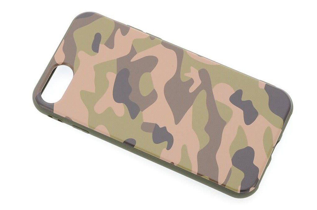Silicone case for Apple iPhone 7 - Camouflage (8719273236680)