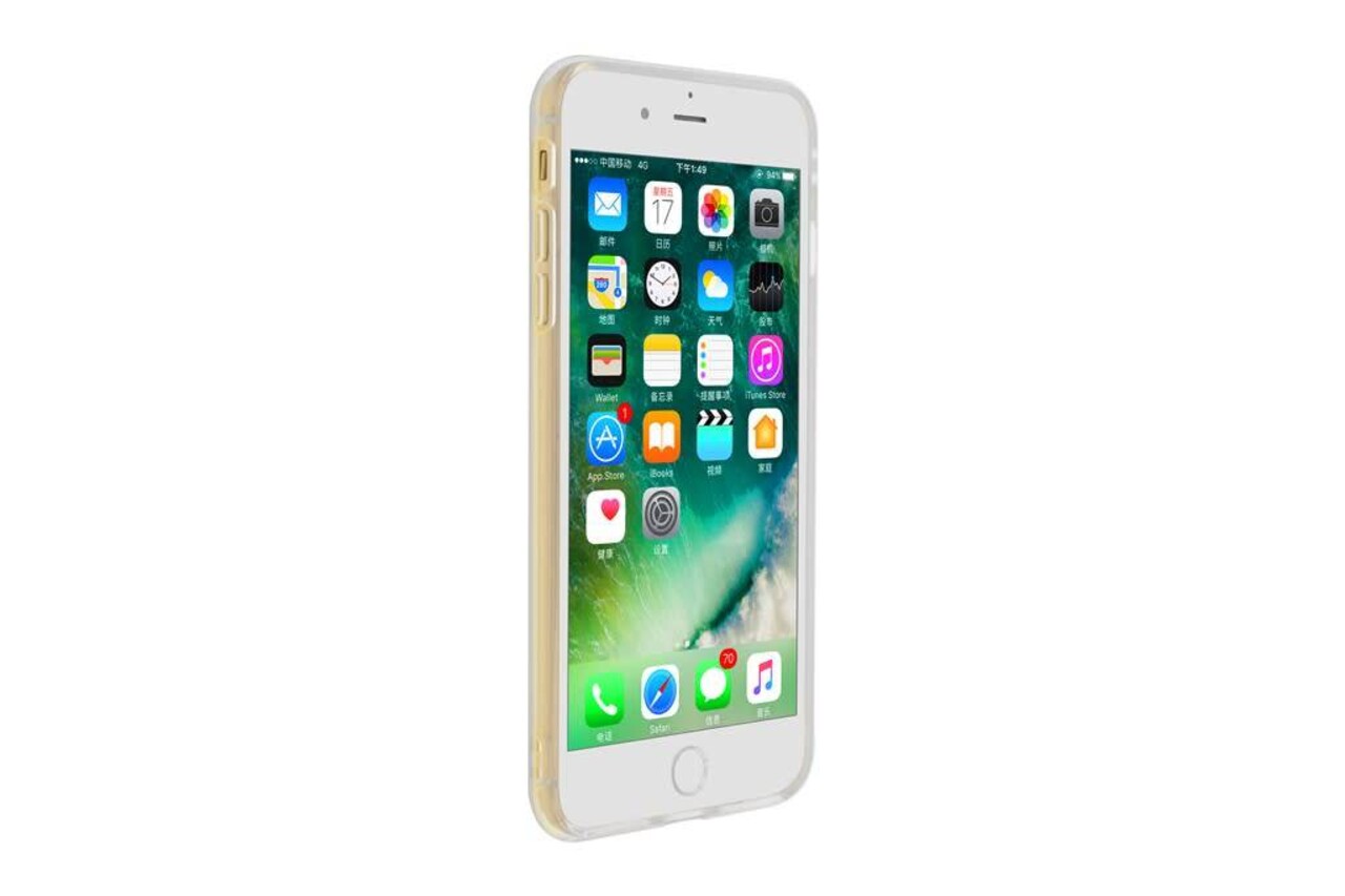 Silicone case for Apple iPhone 7 Plus - Clear (8719273264096)