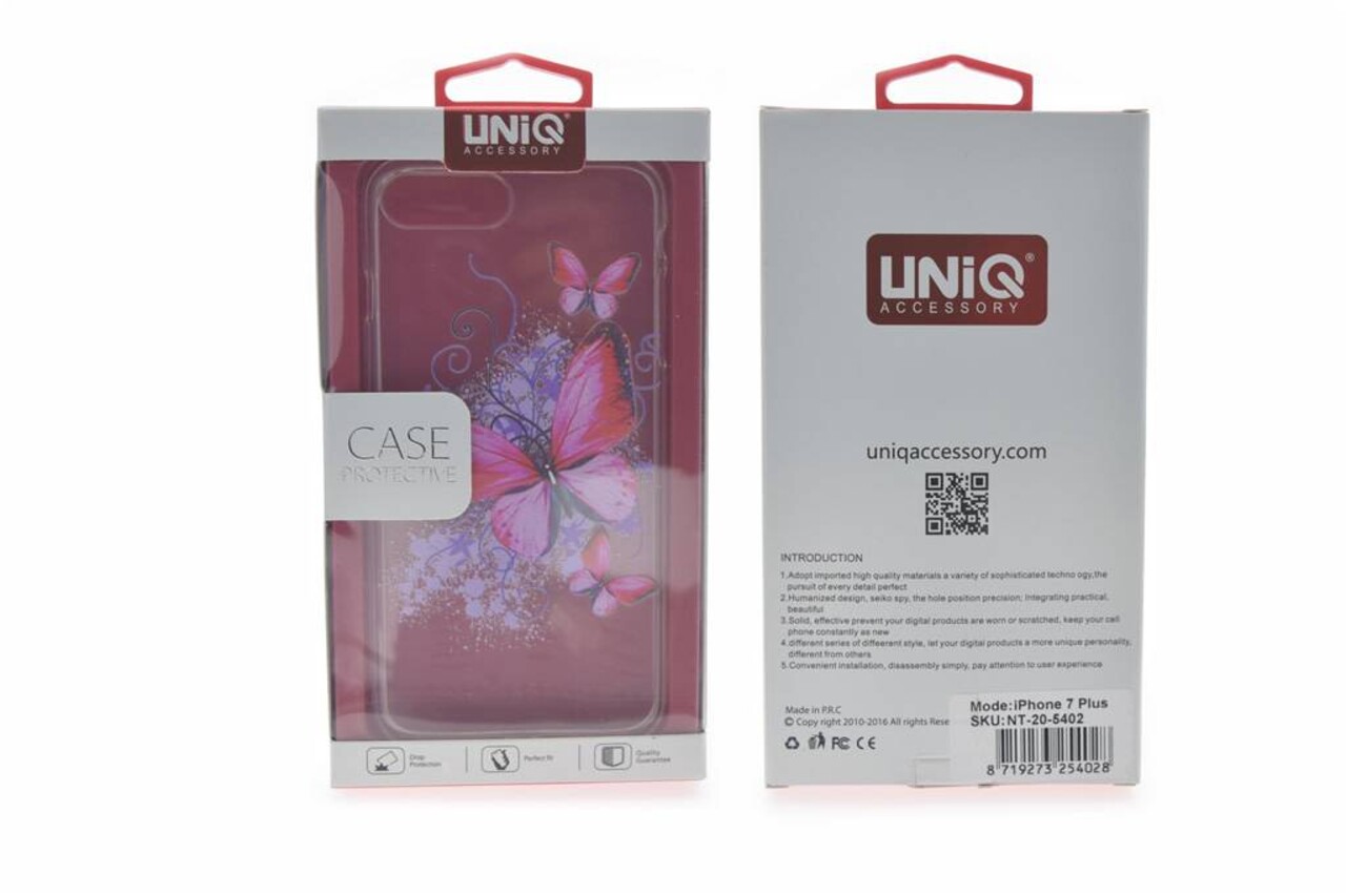 Silicone case for iPhone 7 Plus - Print (8719273254028)