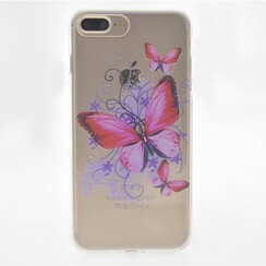 Silicone case for iPhone 7 Plus - Print (8719273254028)