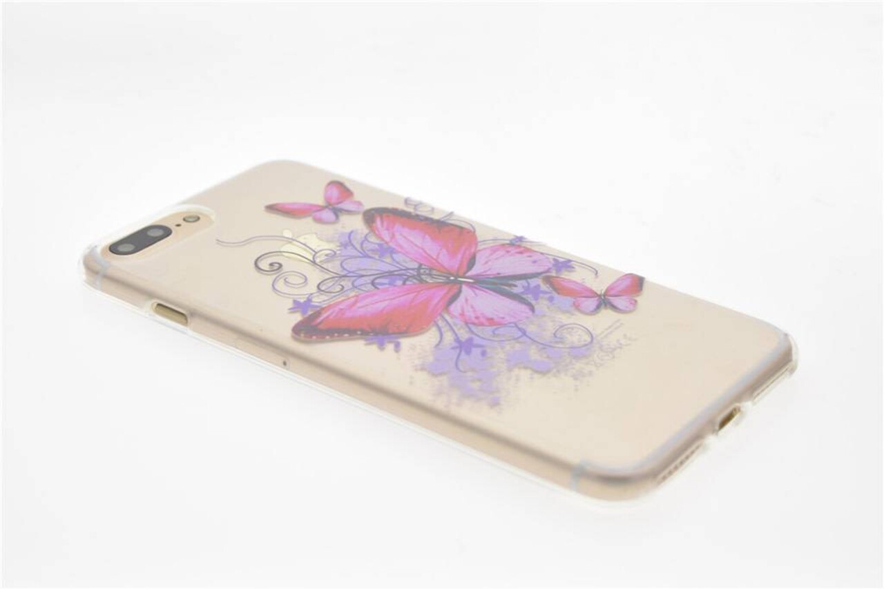 Silicone case for iPhone 7 Plus - Print (8719273254028)