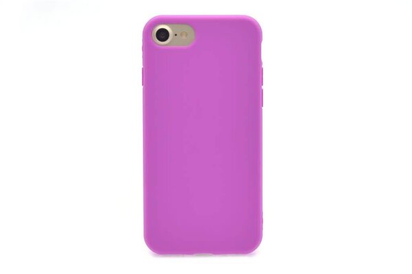Silicone case for iPhone 7/8 - Purple  (8719273271193)